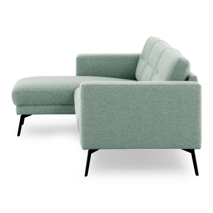 by fonQ Lewis Chaise Longue Links - Scandi Green