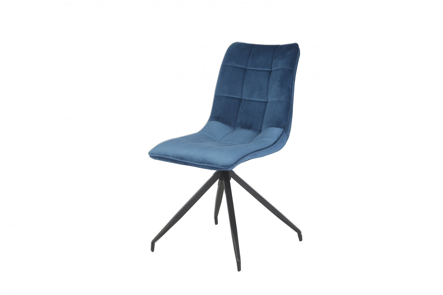 Furnihaus Eetkamerstoel Alex - Blauw - Set van 2