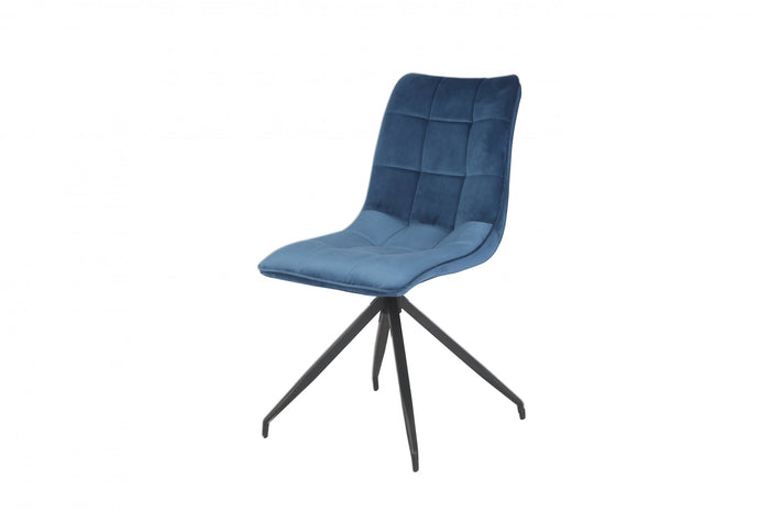 Furnihaus Eetkamerstoel Alex - Blauw - Set van 2