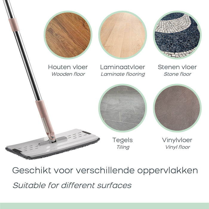 Orange Donkey - Compact Flat Mop PRO - Dweilsysteem