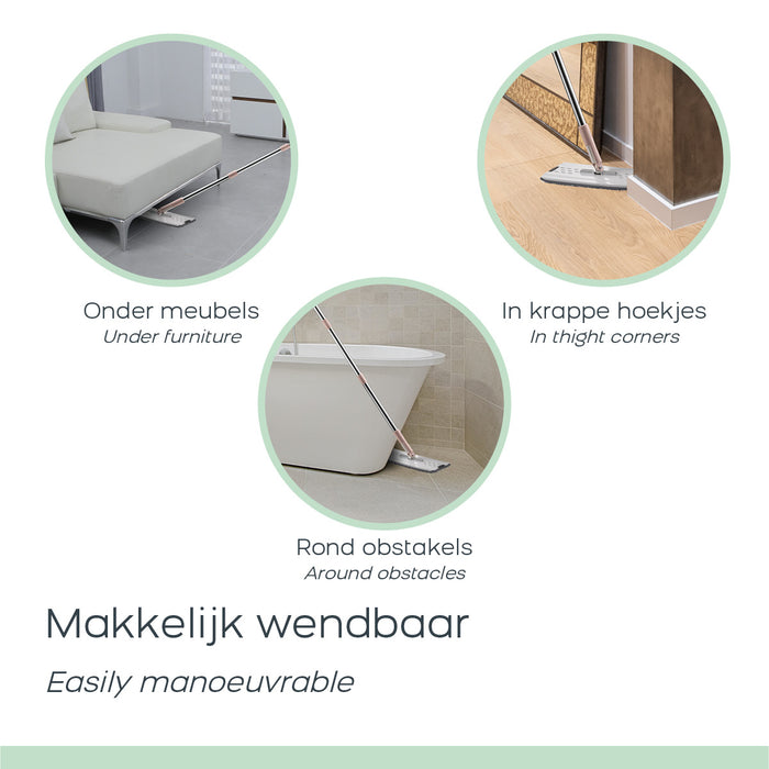 Orange Donkey - Compact Flat Mop PRO - Dweilsysteem