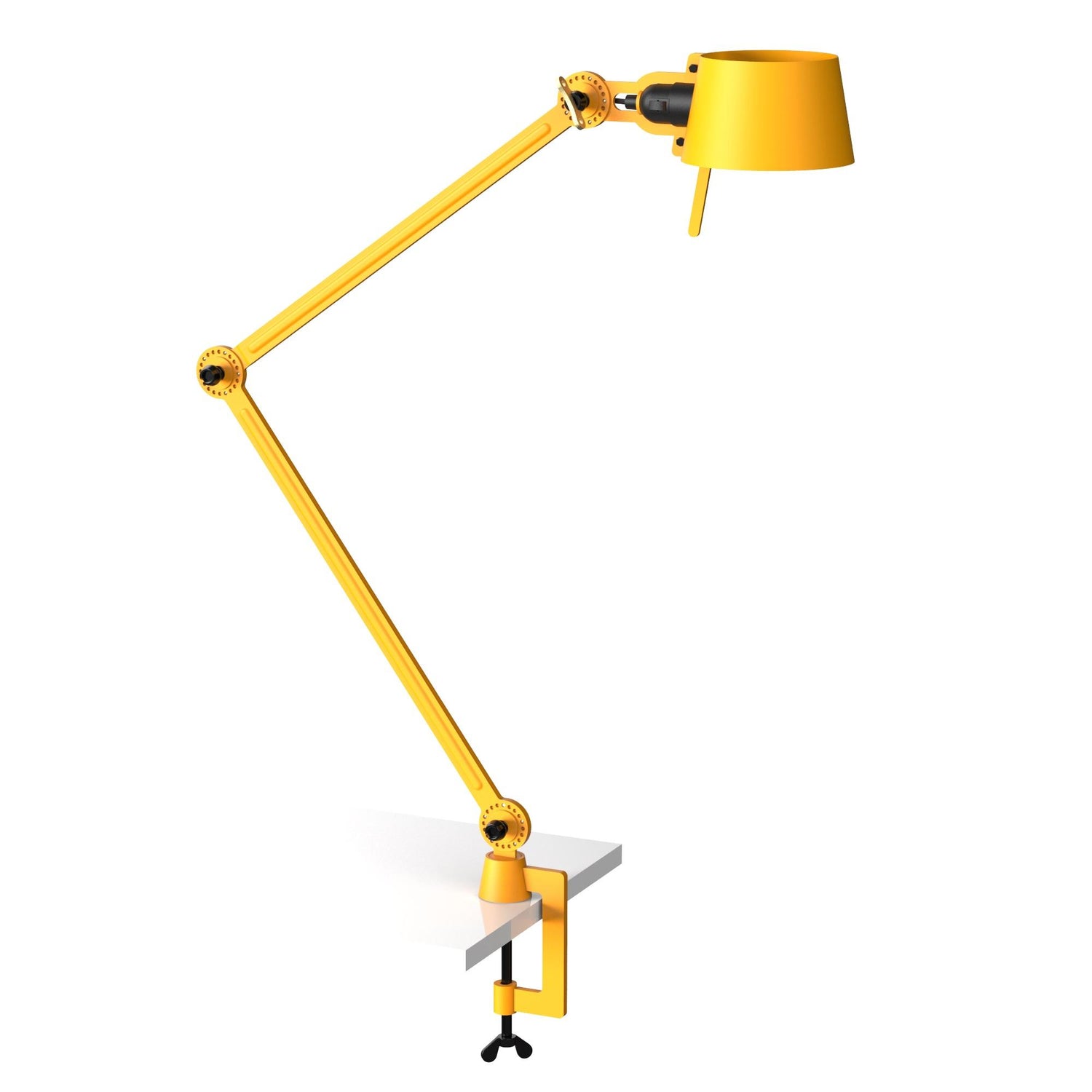 Bolt 2 Arm klemlamp Sunny Yellow