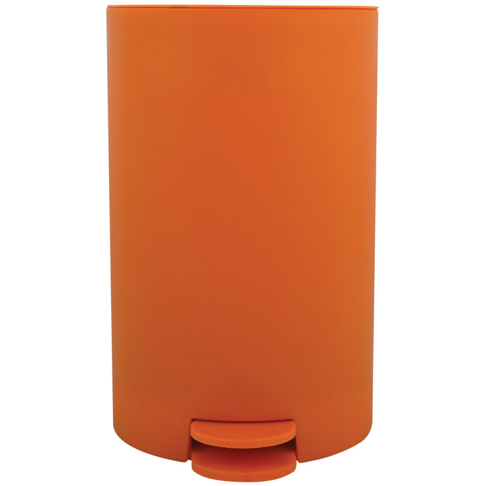 MSV kleine badkamer|toilet pedaalemmer - oranje - 3L - 15 x 27cm