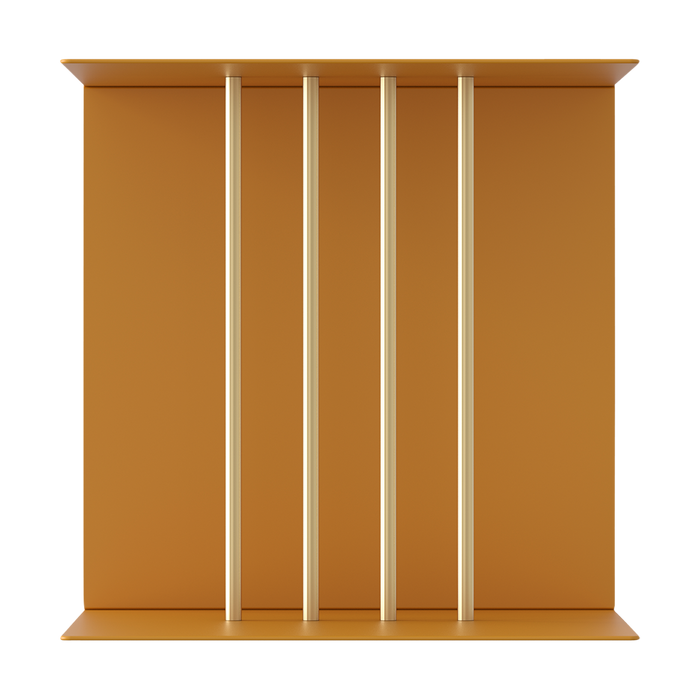 Umage Teaser shelf aluminium wandrek saffron yellow