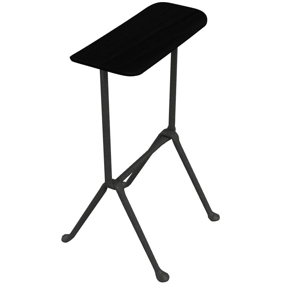 Officina barkruk H65 antraciet|zwart