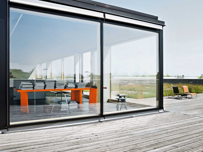 ClassiCon Triton barkruk 75cm chrome onderstel, witte zitting