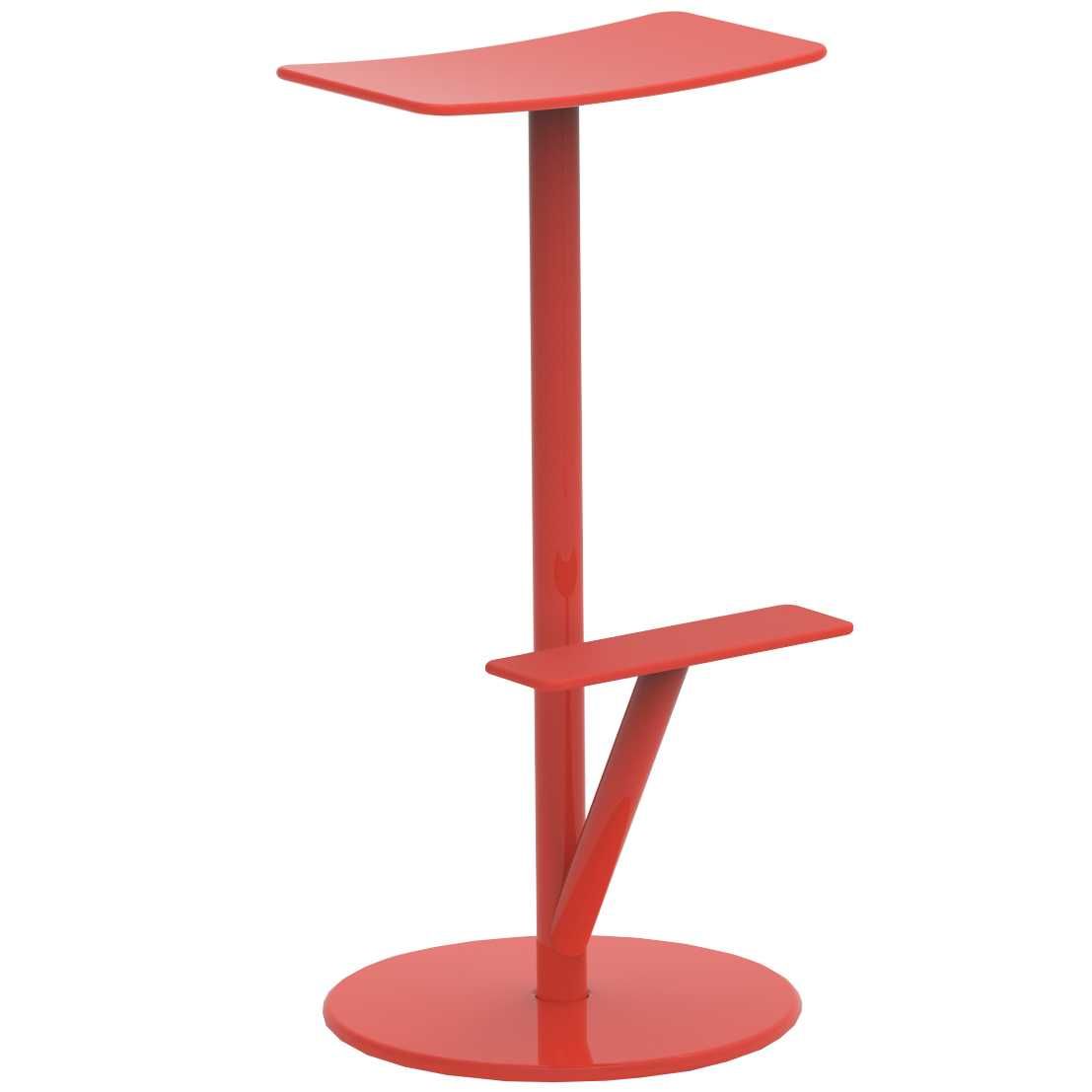 Sequoia barkruk 76cm rood