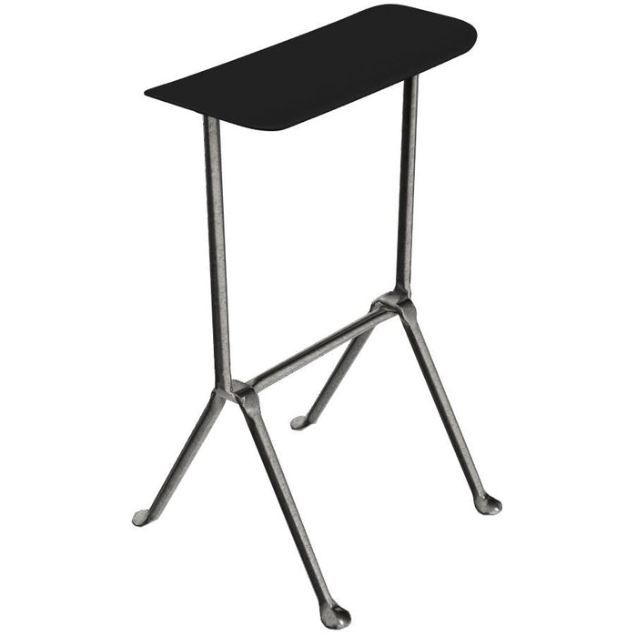 Officina barkruk H65 polypropylene zink|zwart