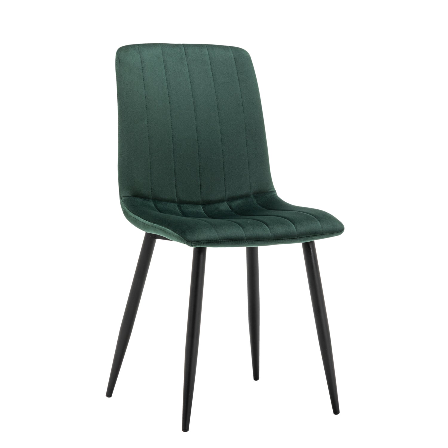 Furnihaus Eetkamerstoelen Set van 4 Fox Groen