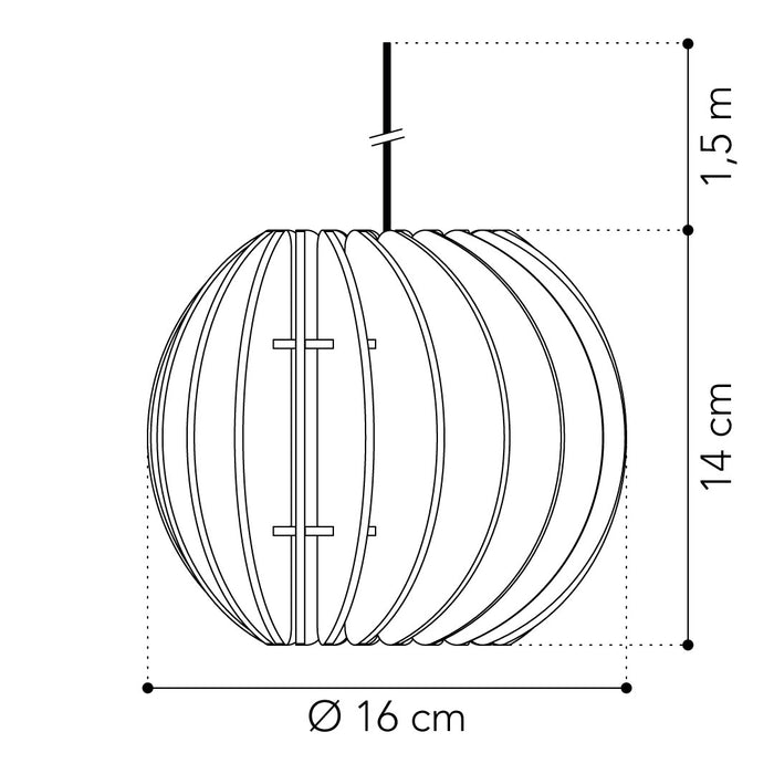 Van Tjalle en Jasper Atmosphere hanglamp - Dirty Mint
