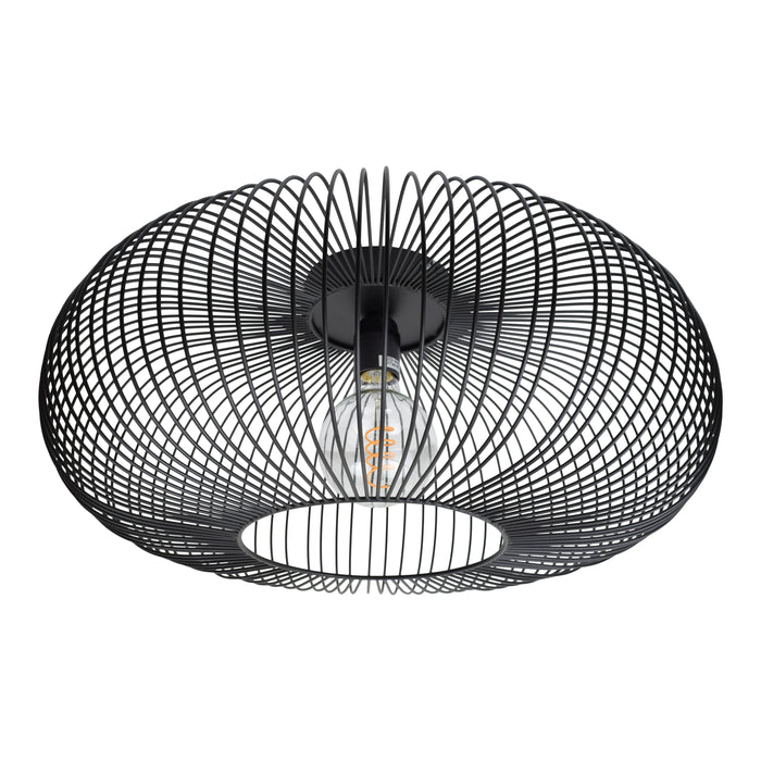 Urban Interiors Meya plafondlamp XL – Metaal – Zwart – Ø50