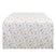 Clayre & Eef Tafelloper 50x140 cm Wit Katoen Bloemen