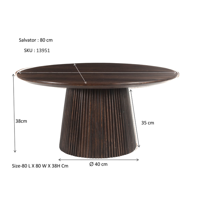 Livingfurn Salvator Walnut 80cm