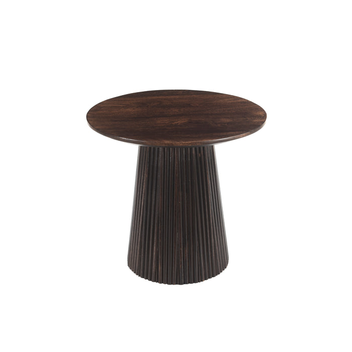 Livingfurn - Salontafel Salvator Walnut 50cm - Mangohout