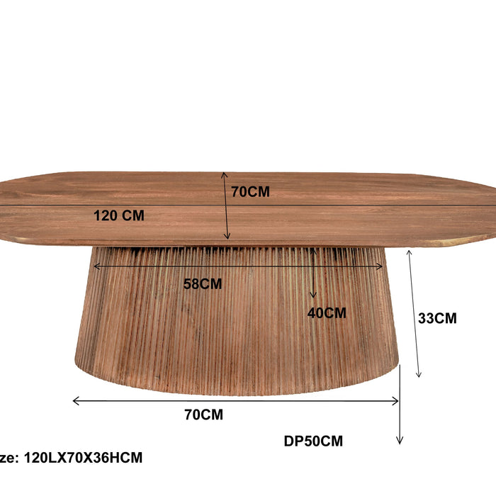 Livingfurn - Salontafel - Salvator Oval 120