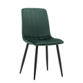 Furnihaus Eetkamerstoelen Set van 2 Fox Groen