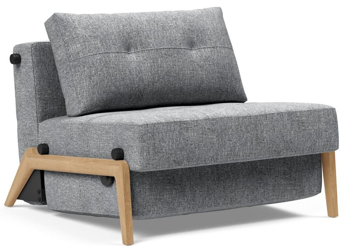 Innovation Cubed Slaapstoel Grijs | Eiken