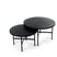 Duverger® Cross Scandinavian - Salontafels - set van 2 - rond - acacia