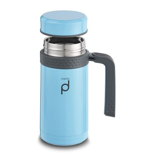 Pioneer - Set van 2 - Vacuüm Thermosbeker 0,45L - Blauw - Pioneer