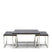 Riviera Maison Nomad Square Coffee Table S|3 Black