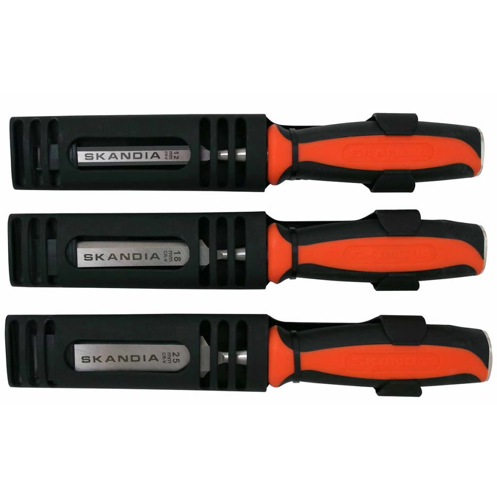 Skandia Houtbeitel set 12|18|25 mm 3-delig 1043898