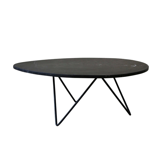 Furnified - Marmeren Salontafel - Richard - Zwart Marmer