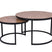 Ronde salontafel set Copenhagen XL 75 en 58 cm