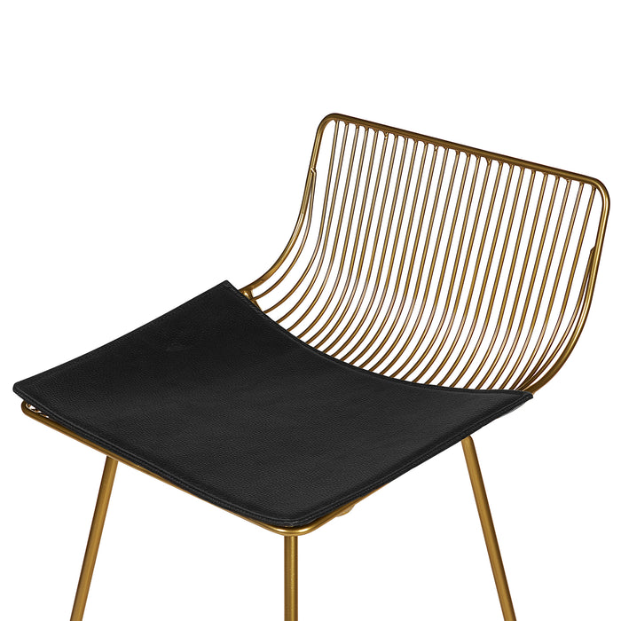 Beliani - FREDONIA - Barkruk set van 2 - Goud - Metaal