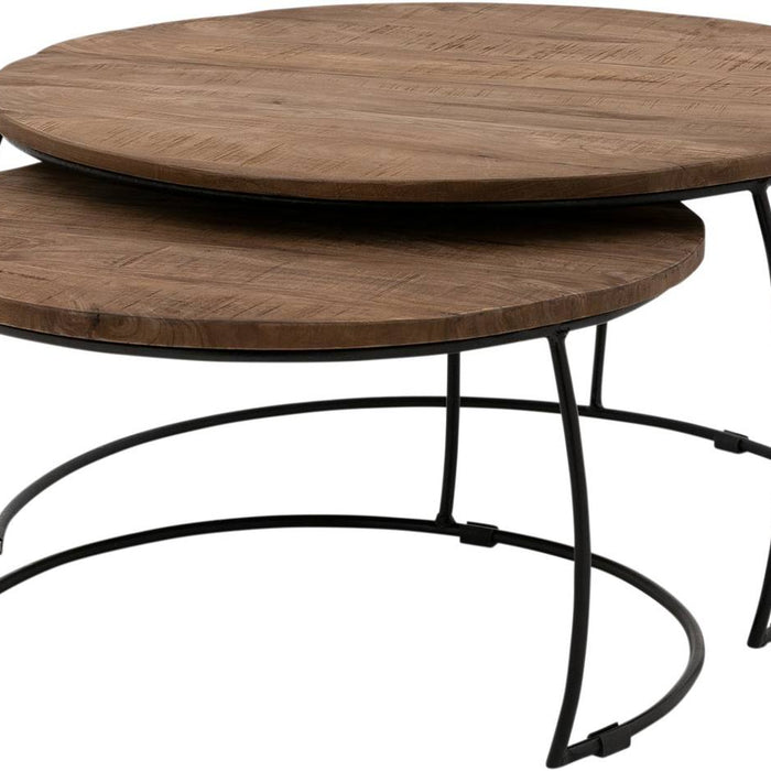 Goossens Salontafel Forta in Mango bruin