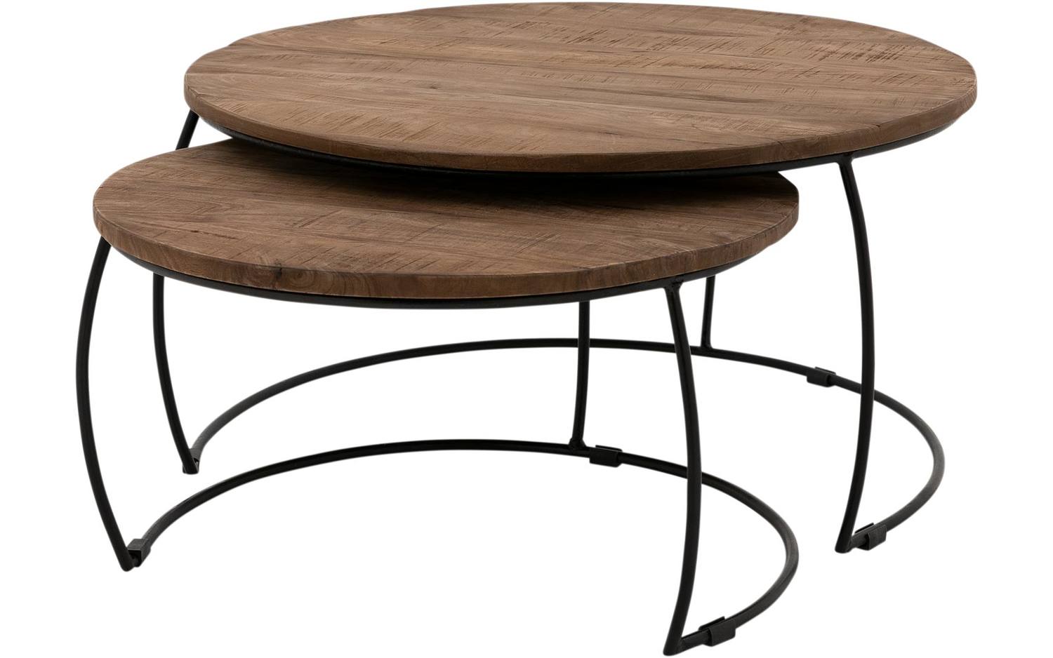 Goossens Salontafel Forta in Mango bruin