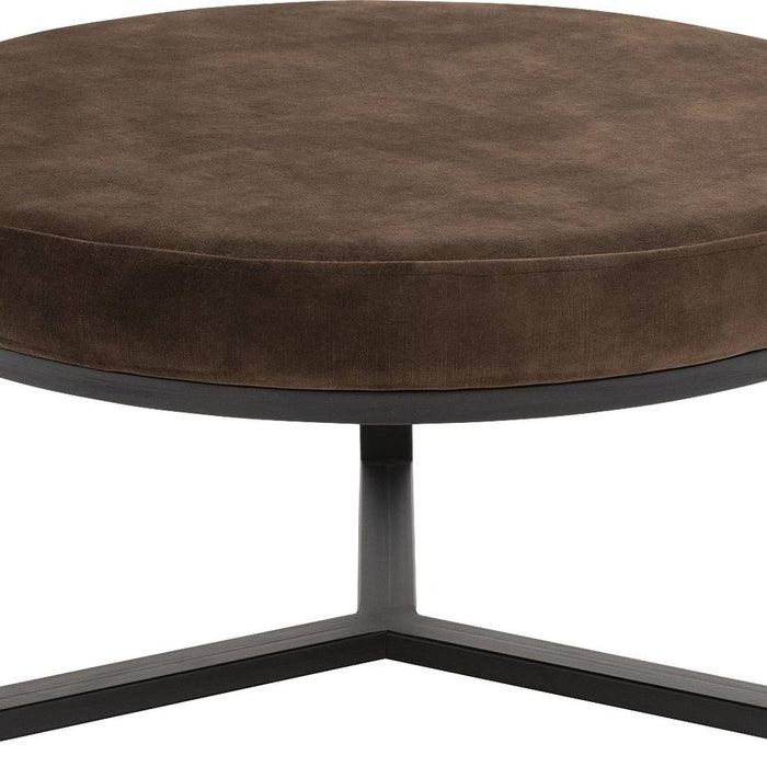 Goossens Salontafel Enza in Velvet coffee 81