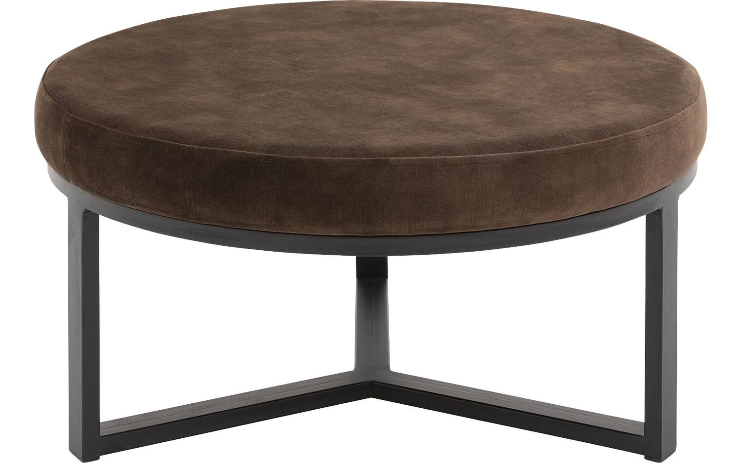 Goossens Salontafel Enza in Velvet coffee 81