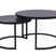 Ronde salontafel set Firenze XL 75 en 58 cm