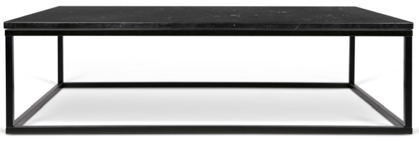 TemaHome Prairie Salontafel - L120xB75xH35 Cm - Zwart Marmer - Zwart