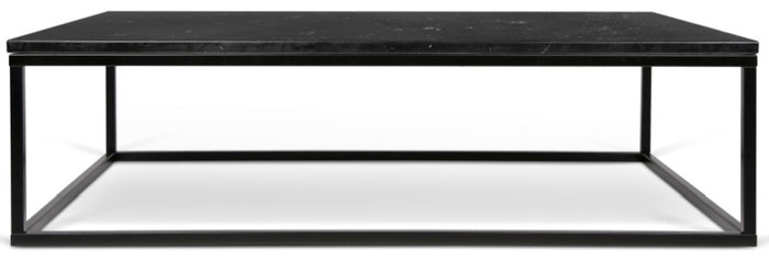 TemaHome Prairie Salontafel - L120xB75xH35 Cm - Zwart Marmer - Zwart
