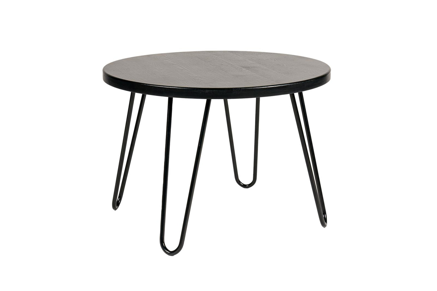 MaximaVida salontafel Chicago rond 60 cm zwart - hairpin poten Seattl