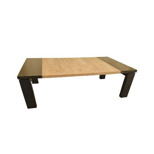 Tower Living | Lido Salontafel | Gefineerd eikenhout | Wit, bruin | 70