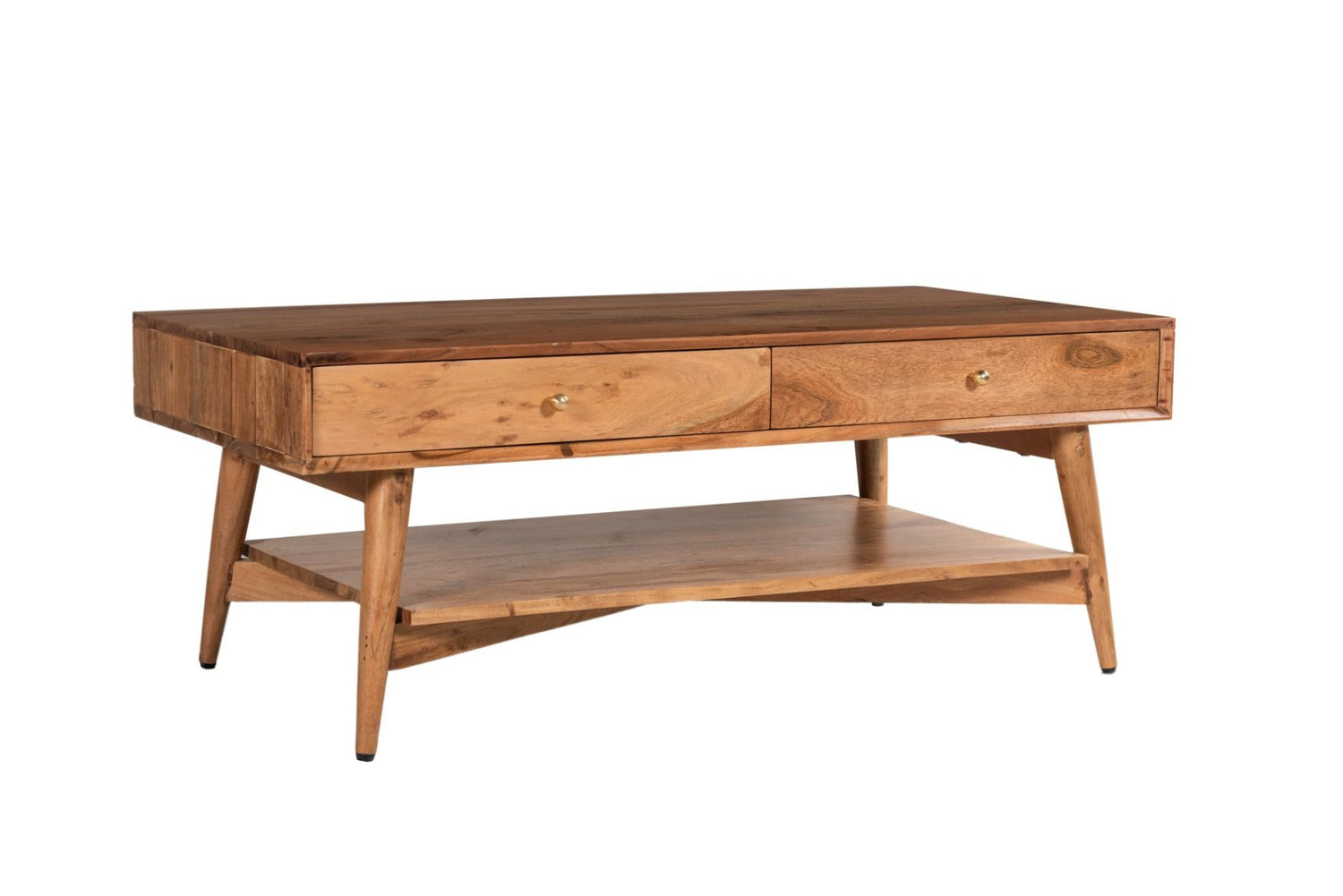 Mister Habitat - Mid Century-salontafel-met lades-opbergruimte-Mister