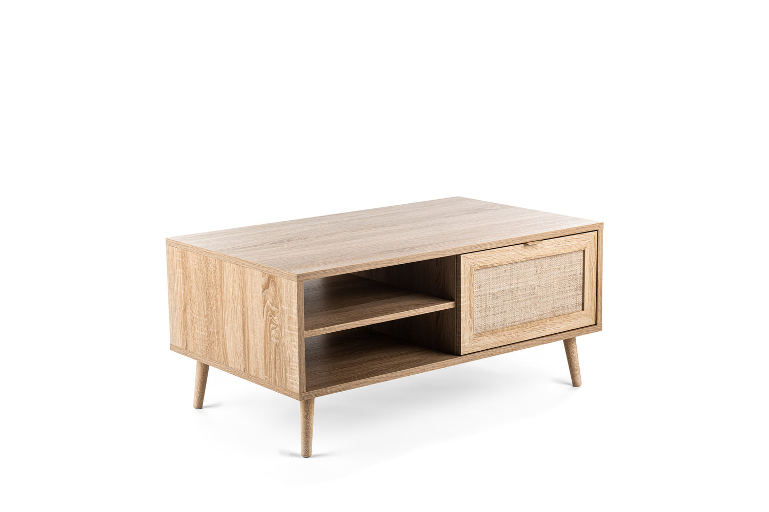 Duverger® Cosy Scandinavian - Salontafel - 1 deur - 2 nissen - MDF met