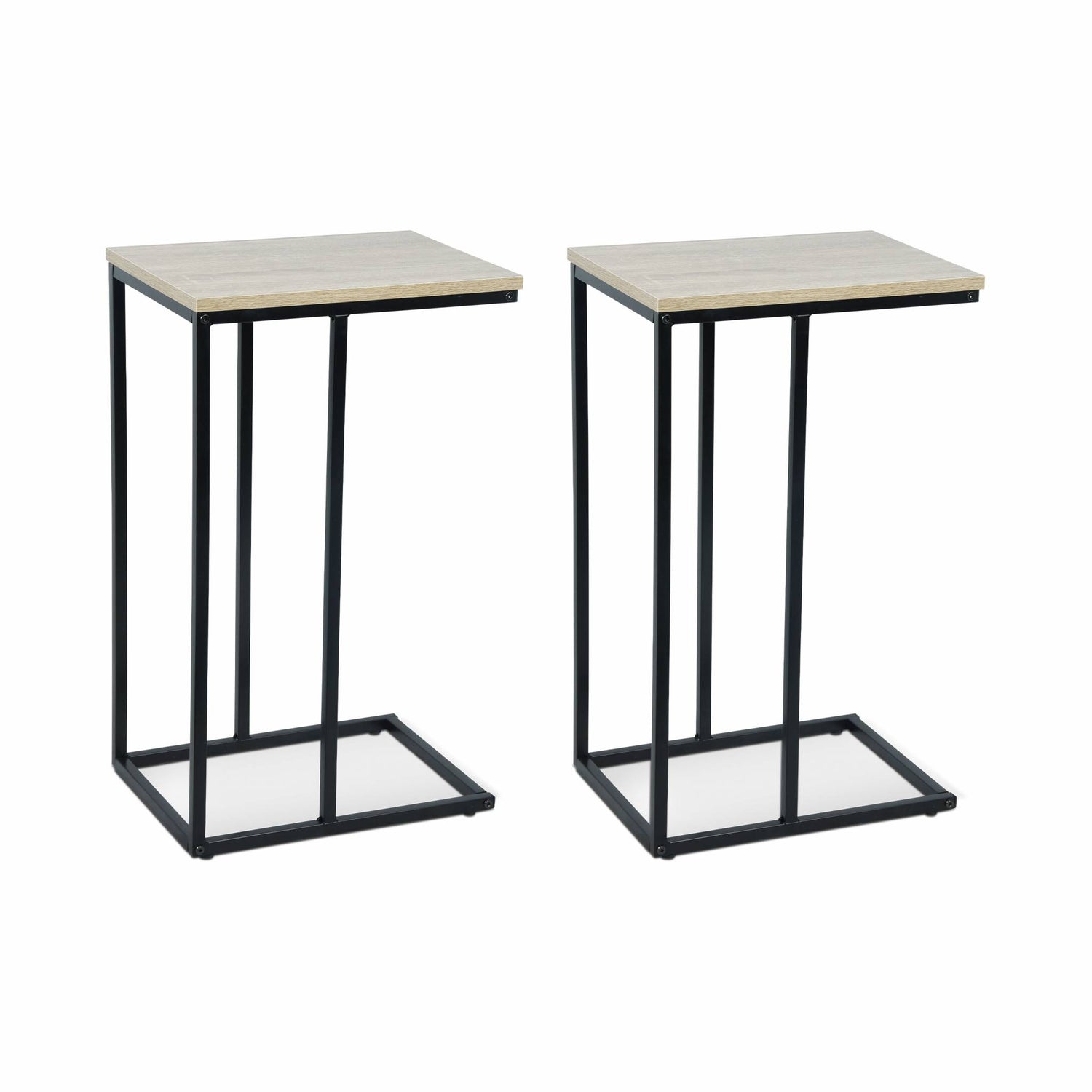 sweeek - Set van twee bijzettafels