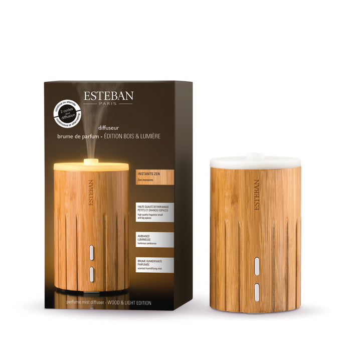 Esteban Mist Diffuser Wood & Light edition