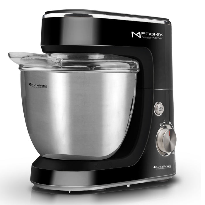 TurboTronic TT-017 Keukenmachine 1400W 4.3 L - Zwart