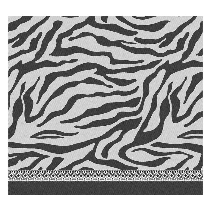 DDDDD theedoek Africa - 60x65cm - Zwart - 6 Stuks