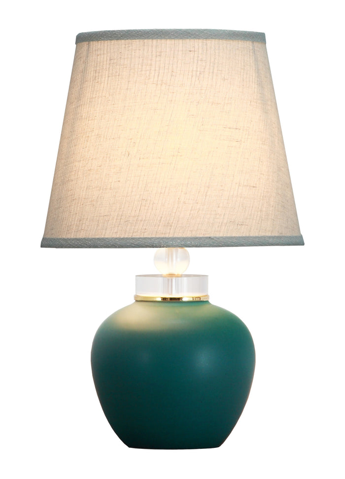 Fine Asianliving Chinese Tafellamp met Kap Keramiek Porselein