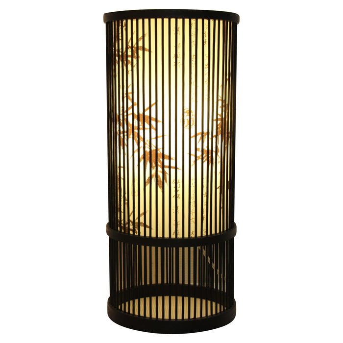 Fine Asianliving Bamboe Tafellamp Zwart Elijah