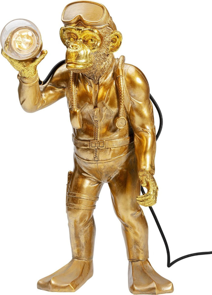 Kare Design Tafellamp Diver Monkey
