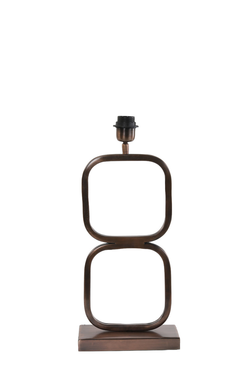 Light & Living Light&Living Lampvoet 23x11,5x46 cm LUTIKA antiek koper