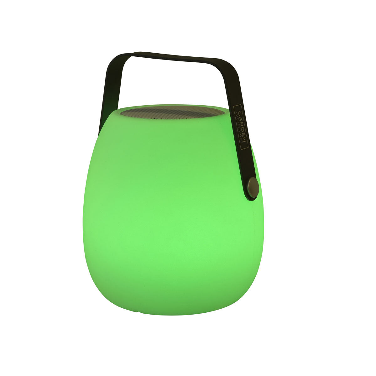 Garden Impressions Egg verlichting H23cm met speaker - antraciet