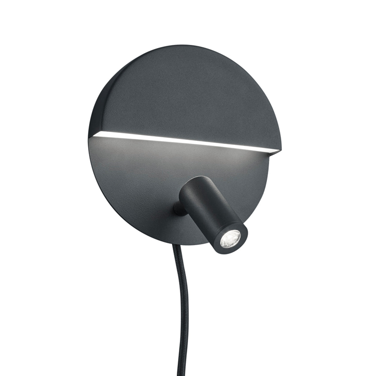 Trio Leuchten Mario Wandlamp Zwart