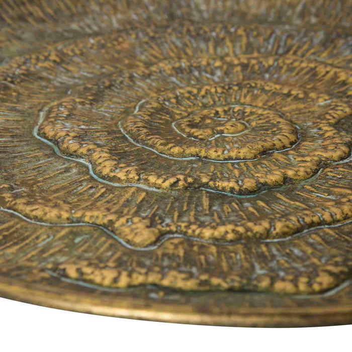 PTMD Katja Gold schalen van metaal set van 2